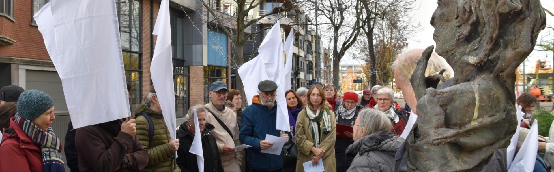 Hulde aan de Onbekende Oorlogsvrouw