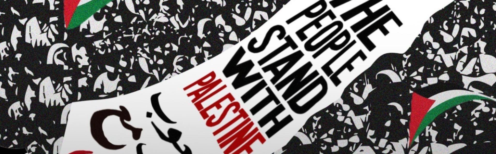 affiche Nakba manifestatie mei 2025