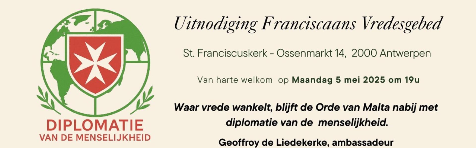 Franciscaans Vredesgebed