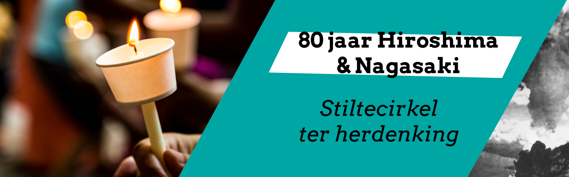 Banner met lichtje