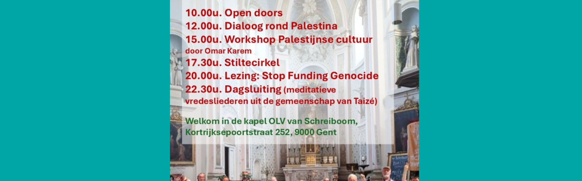 Hongeractie Gent 10 juli 2025