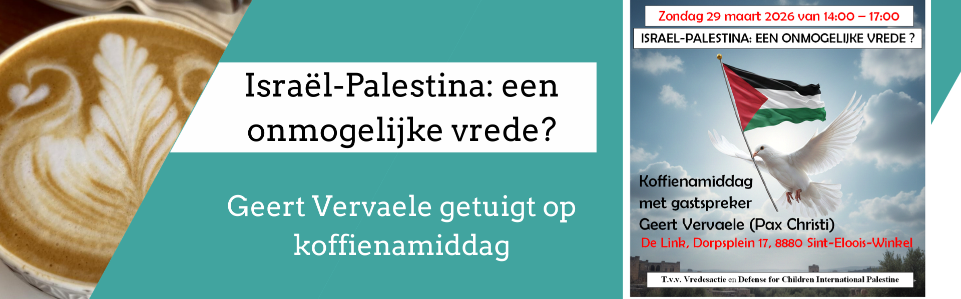 Koffienamiddag Geert Vervaele Palestina 