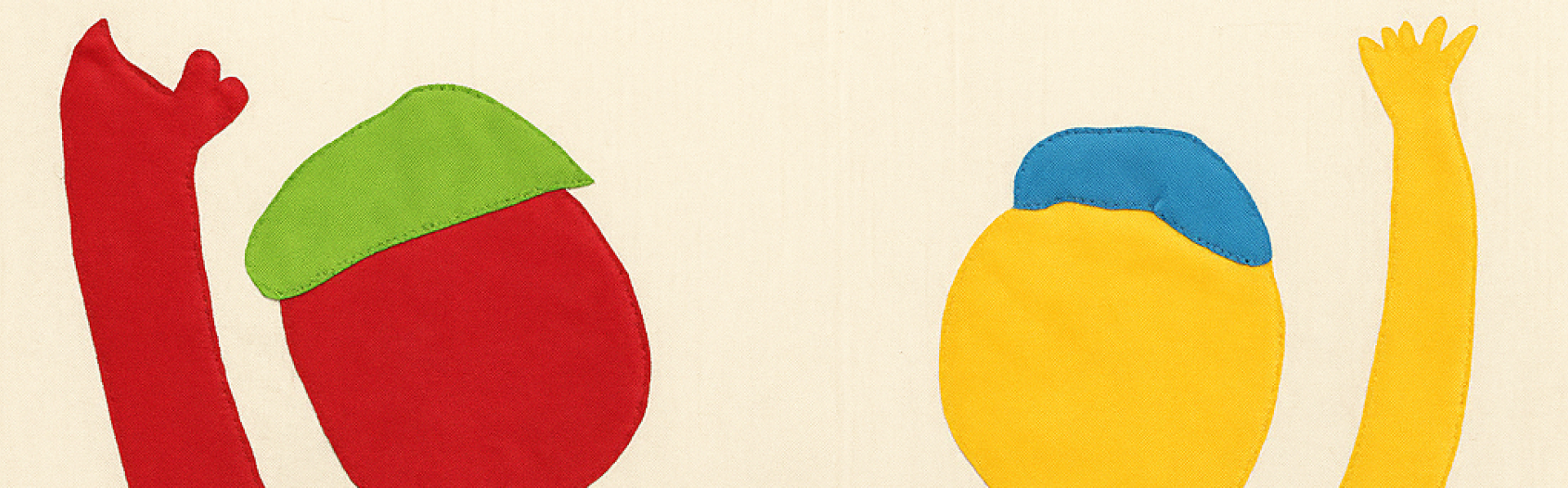 Vredevlag gemaakt tijdens Peace Labs (2025)