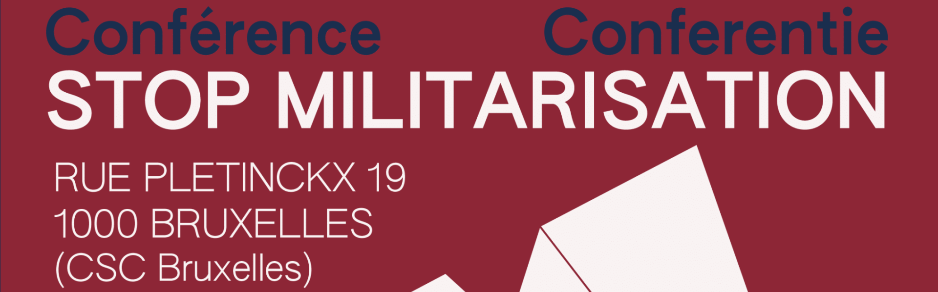 Conferentie Stop Militarisering