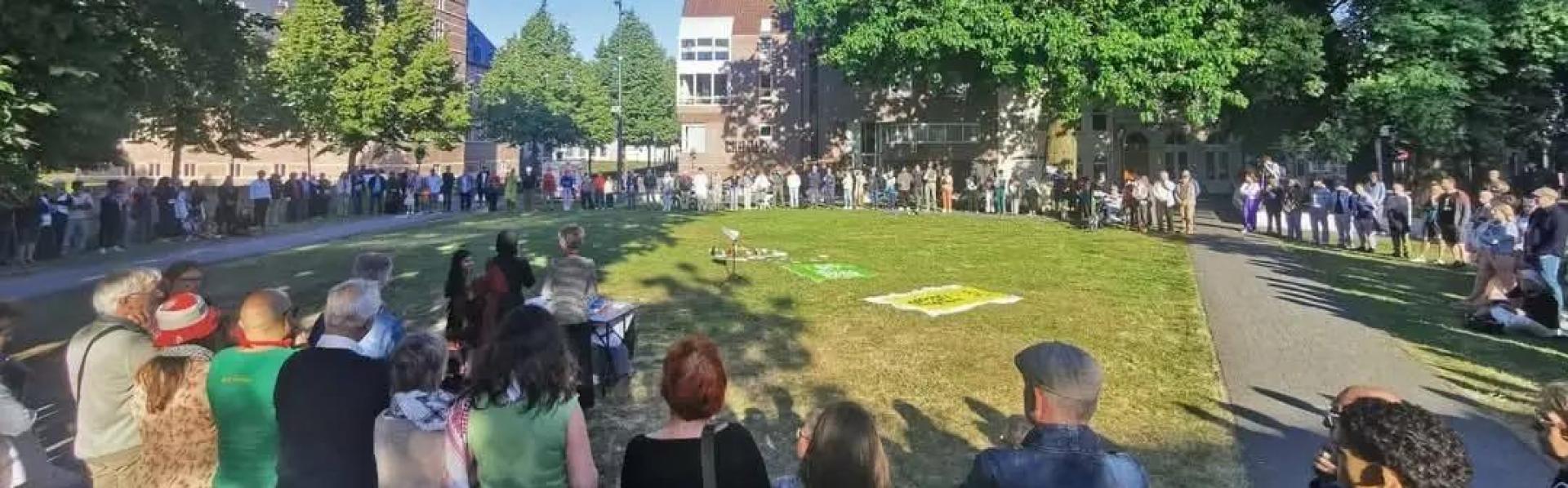 stiltecirkel Nakba Turnhout 2025