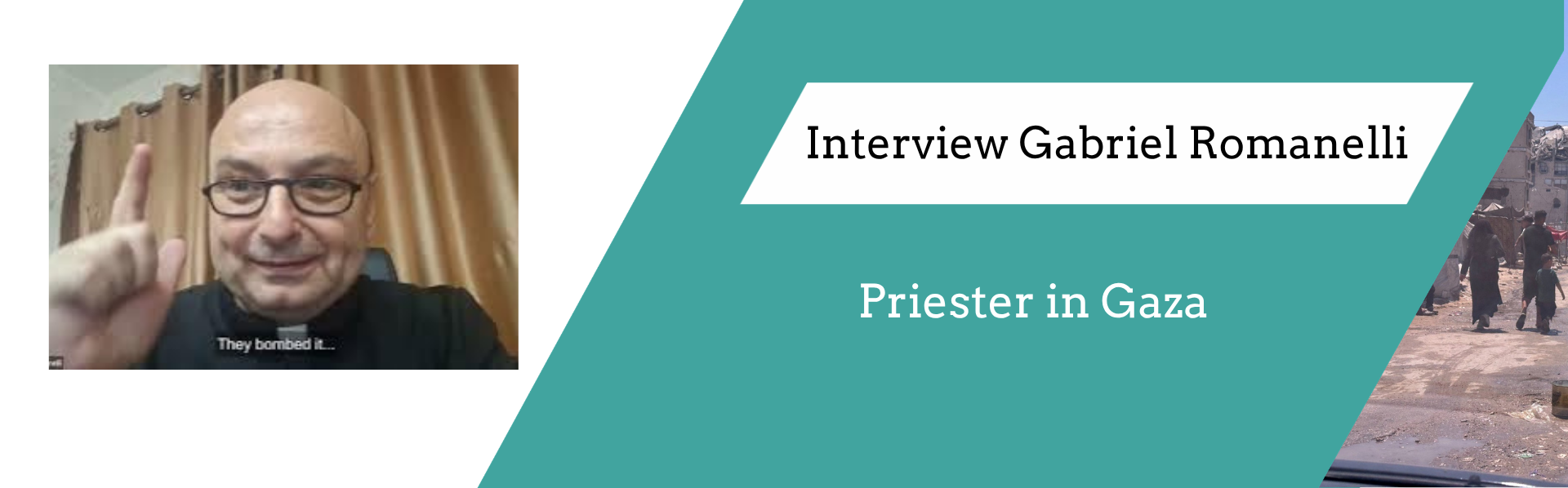 interview Romanelli Gaza