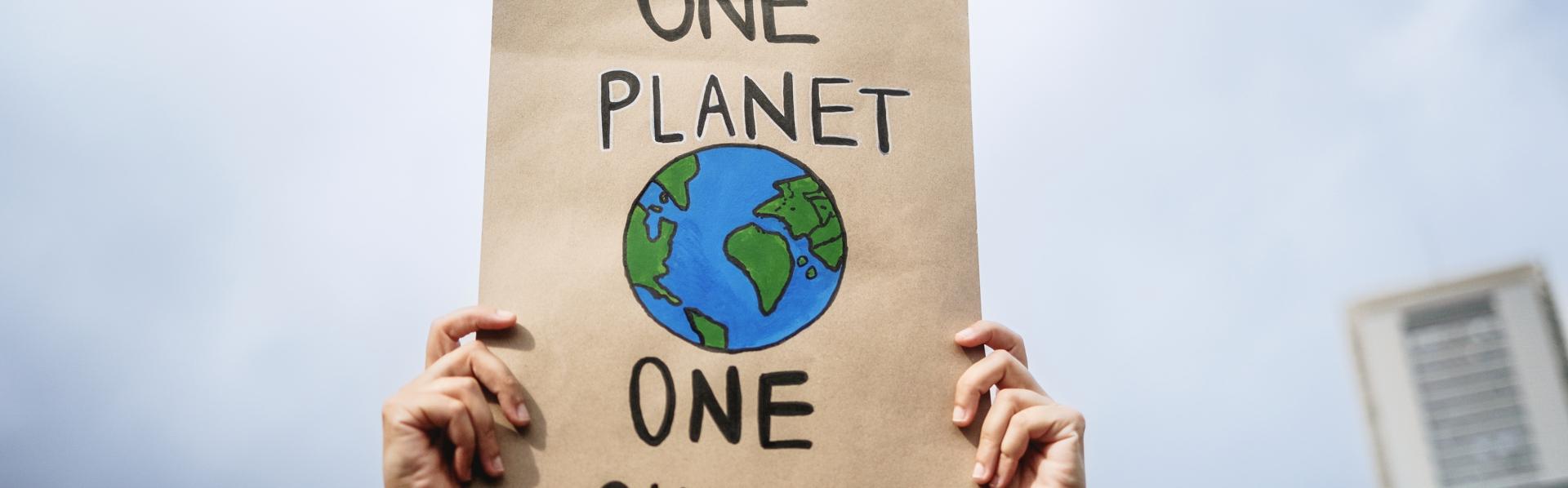 Er is maar één planeet