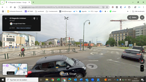 Streetview plaats stiltecirkel 11 mei 2025