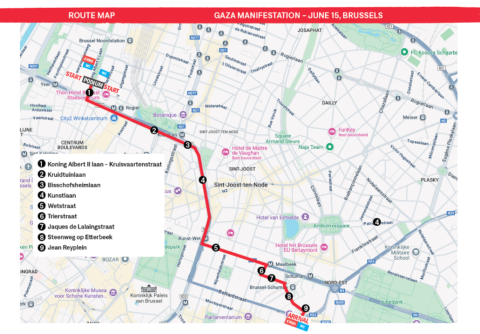 Route De rode lijn