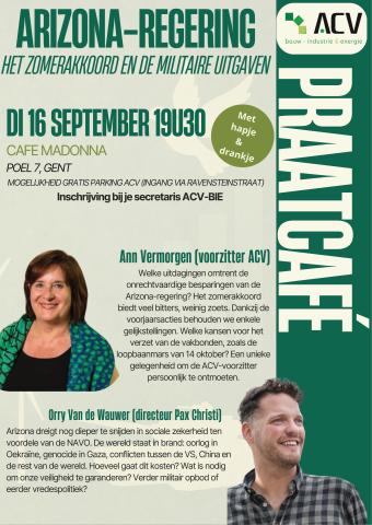 Flyer praatcafé ACV