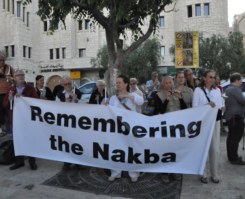 Remembering the Nakba PCI 2015 Bethelehem