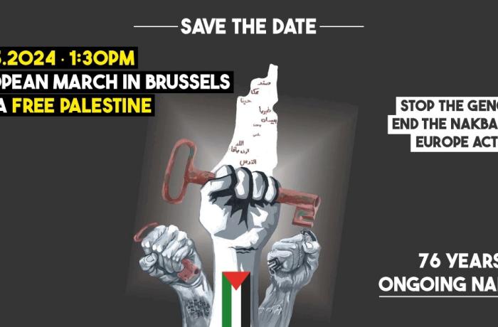 European March for Palestine