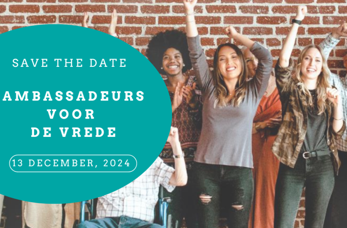 Save the Date: Ambassadeurs voor de Vrede 2024