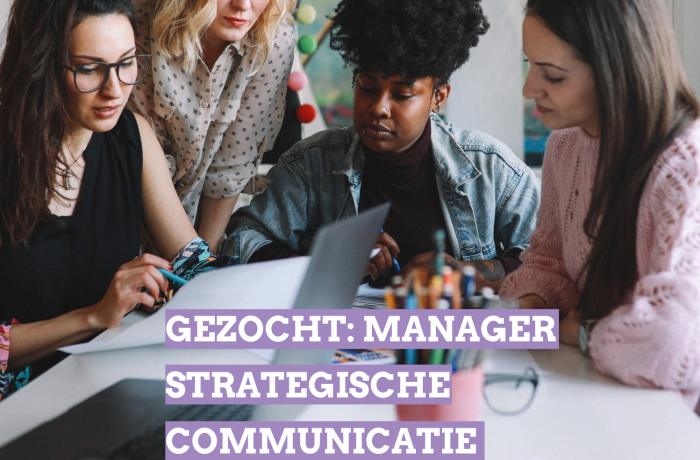 Vacature manager strategische communicatie