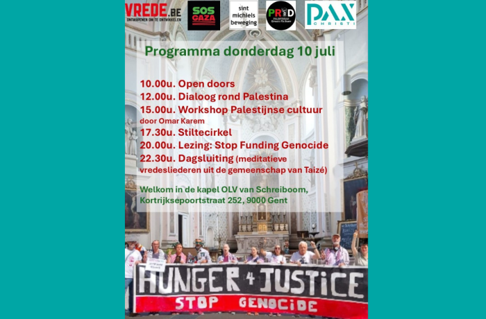 Hongeractie Gent 10 juli 2025