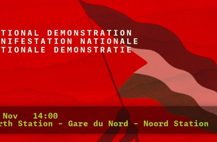 manifestatie Gaza november 2025