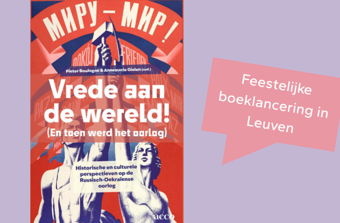 boeklancering Vrede aan de wereld Leuven