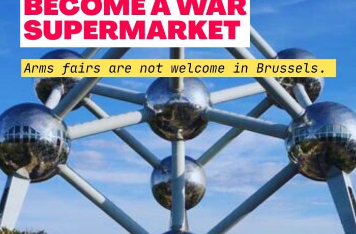 Protestactie Stop Militarisering