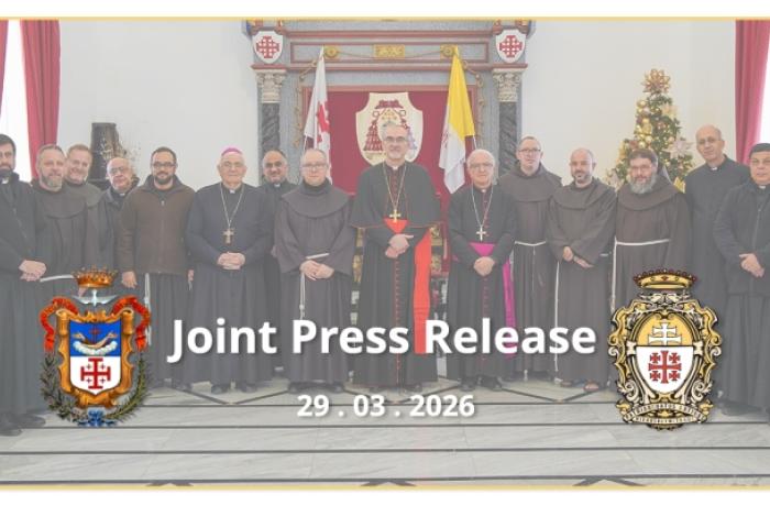 Latijnse kerk in Jeruzalem Patriarch Pizzaballa