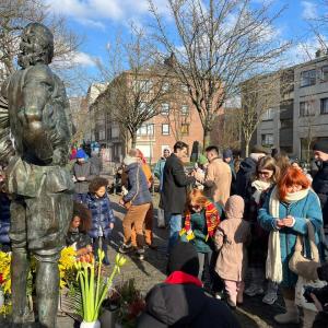 Evenement bij Memorial met onze partners van Navalny Plaats in Antwerpen