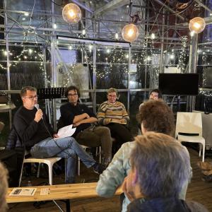 Samen met Vluchtelingenwerk Vlaanderen, Broederlijk Delen en IPIS gingen we in gesprek over de toekomst én de uitdagingen van ontwikkelingswerk.