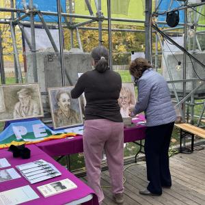 Het sterke werk van kunstenares Sandra Funk