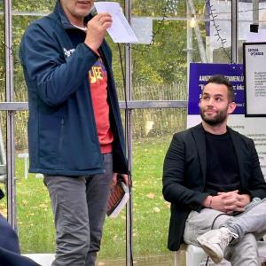 Boekvoorstelling "Vuurland" door Willem Staes