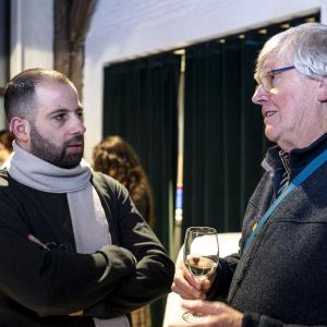 Palestijnse vredesactivist Roger Salameh 