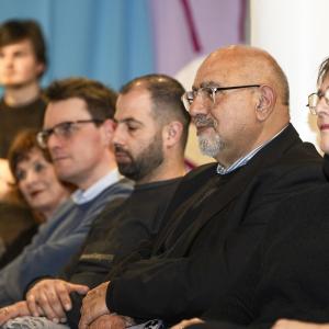 Palestijnse Vredesactivisten Roger Salameh en Zoughbi Alzoughbi