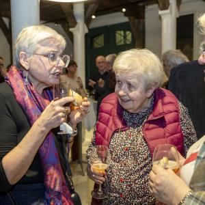 En dan tijd voor de receptie