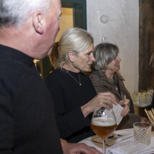 Kristina van Pax Christi op de receptie ambassadeursviering