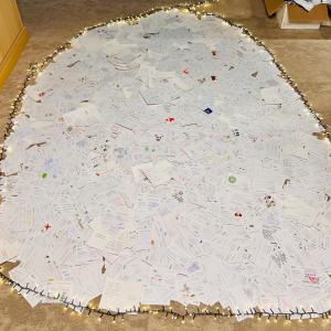 kerstkaarten 2025 met lichtjes