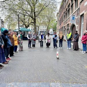 Stiltecirkel op de Ossemarkt