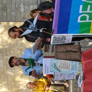 actie Leuvense Vredesbeweging